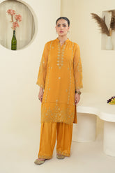 2 Piece Chiffon Suit (FR1041)